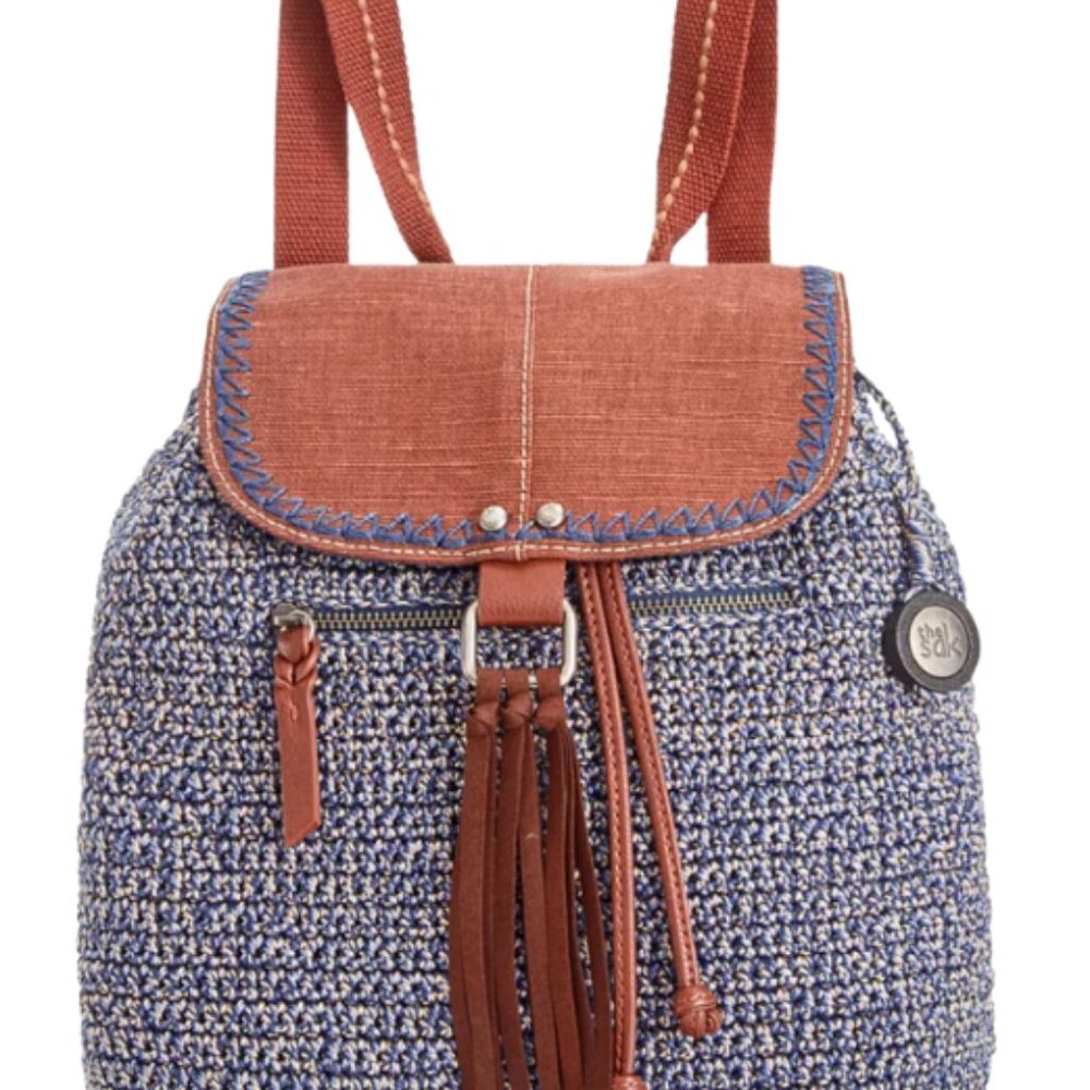 NWT, the SAK, Macy's Avalon Convertible Crochet Women's Backpack